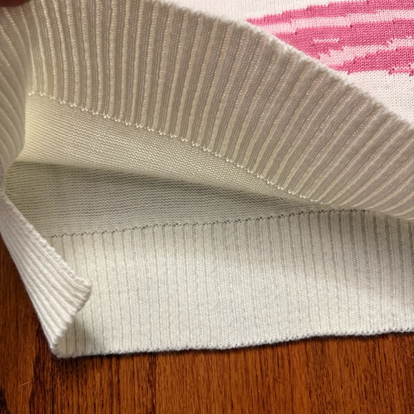 Mairos Pachi white and pink Axolotl sweater size M - Picture 13 of 16